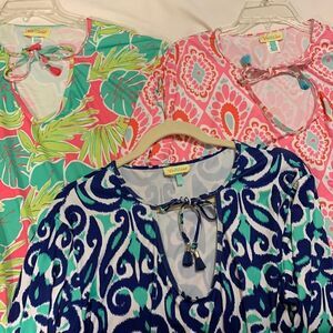 Viv & Lou Size L/XL dress (Navy & green). Others have sold!